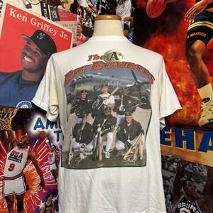 Vintage 90s‎ Oakland Athletics The A's Big Bombers Team Graphic Tee Sz XL